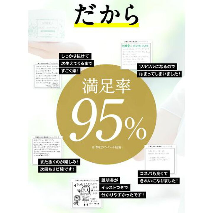 楽天市場 即納 ブラジリアンワックス 2個セット Vio デリケートゾーン メンズ レディース 脱毛 まとめ買い 産毛 シュガーワックス 無添加 お肌に優しい アンダーヘア セルフ 日本製 350g 妖精美人 Calinou カリヌ