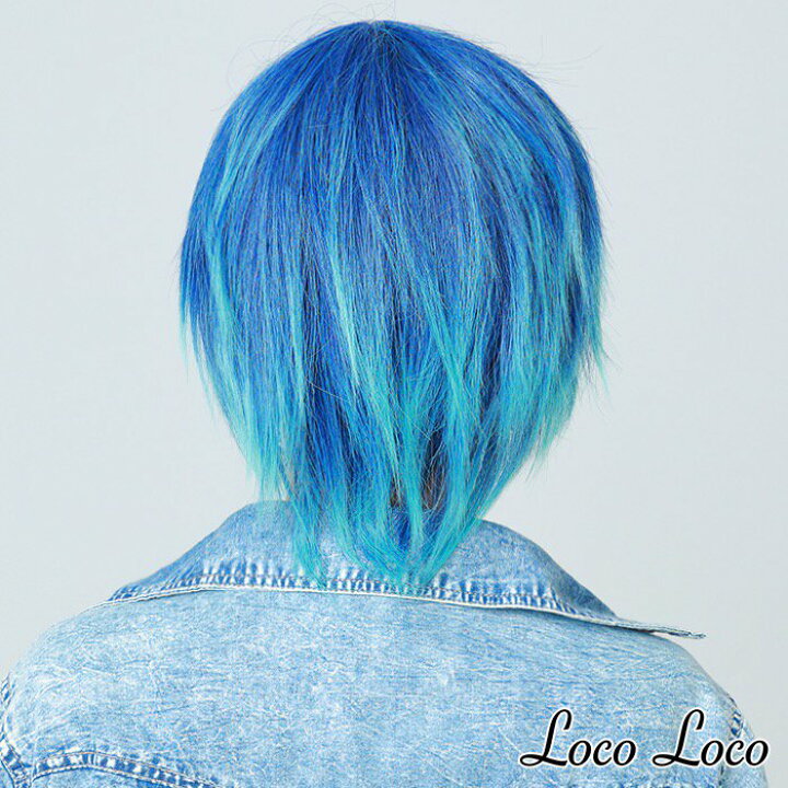 楽天市場 即納 ウィッグ ショート ブルー グラデーション ネイビー ライトブルー 青髪 男装 メンズ個性的 派手髪 原宿系 ファッション コスプレ 耐熱 Locoloco ロコロコ Calinou カリヌ 楽天市場 即納 ウィッグ ショート ブルー グラデーション ネイビー ライトブルー 青髪 男装 メンズ個性的 派手髪 原宿系 ファッション コスプレ 耐熱 Locoloco ロコロコ Calinou カリヌ