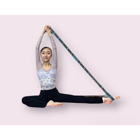 ストレッチ ゴムバンド ジュニア 大人 バレエ ヨガ 新体操 開脚補助 9段階 トレーニング