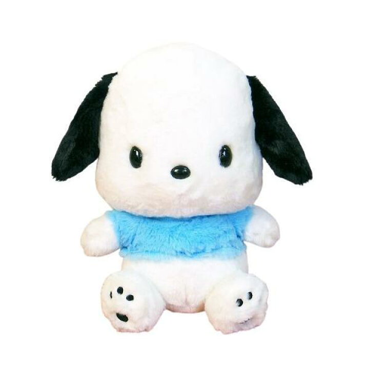 楽天市場】サンリオキャラクターズ ほわほわ ポチャッコ ぬいぐるみ M 
