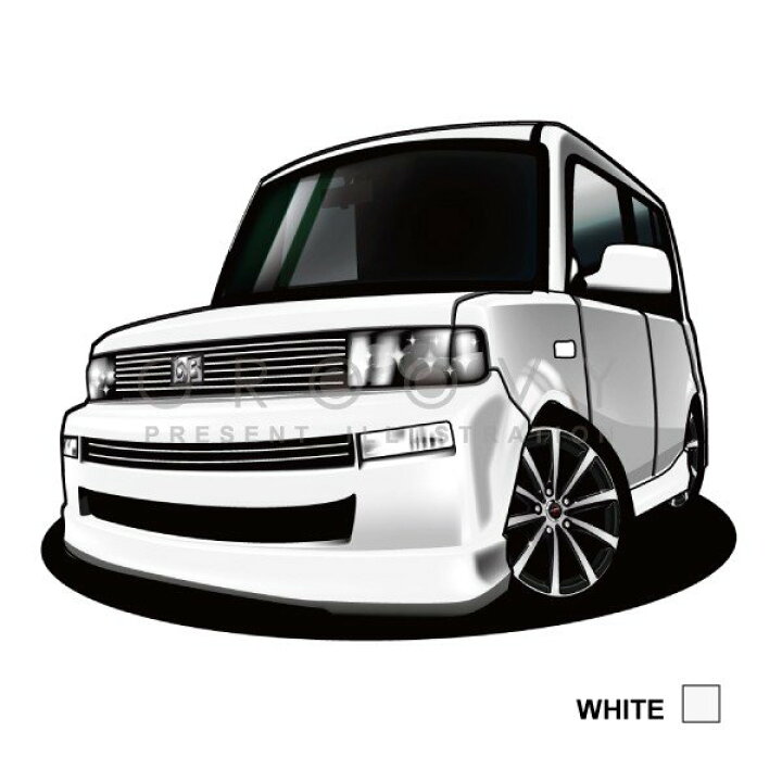 楽天市場 車好き プレゼント トヨタ 車 イラスト 版高級フレーム グルービー Toyota 納車 祝い パーツ カスタム ギフト グッズ おしゃれ かっこいい アート アクセサリー Care Design 楽天市場店