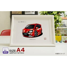 【マグカップ もOK】 車 イラスト トヨタ アクア ジーズ 車好き プレゼント 選べる フレーム グルービー TOYOTA aqua g's 納車 祝い オリジナル オーダー 記念品 パーツ カスタム ギフト グッズ おしゃれ かっこいい アート アクセサリー