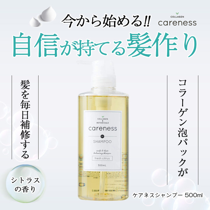 ケアネス FC シャンプー＆トリートメント 詰替 ケアネス シャンプー 1000ml 詰め替え用 【シトラスの香り