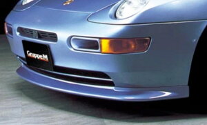 【GruppeM /グループ・エム】 ポルシェ 968用 フロントスポイラー CFRP カーボン地 クリアーゲルコート仕上げ FSHC-968