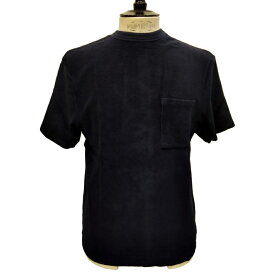 【新入荷】RIVIERAS（リヴィエラ）Tシャツ 半袖 メンズ EU製 RE412001-80 ネイビー コットンパイル フランス ジャージ