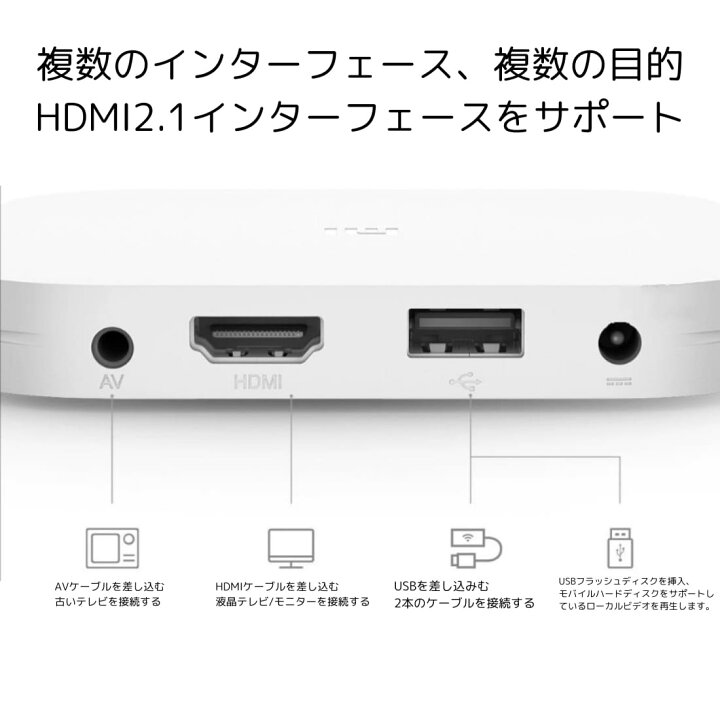 楽天市場】【当店限定USBメモリ付】オリジナルセット Xiaomi Box 4S+ 