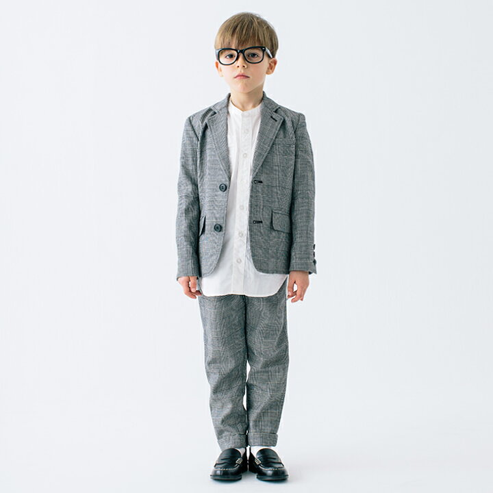 楽天市場】スムージー スーツ 男の子 グレンチェック セットアップ  