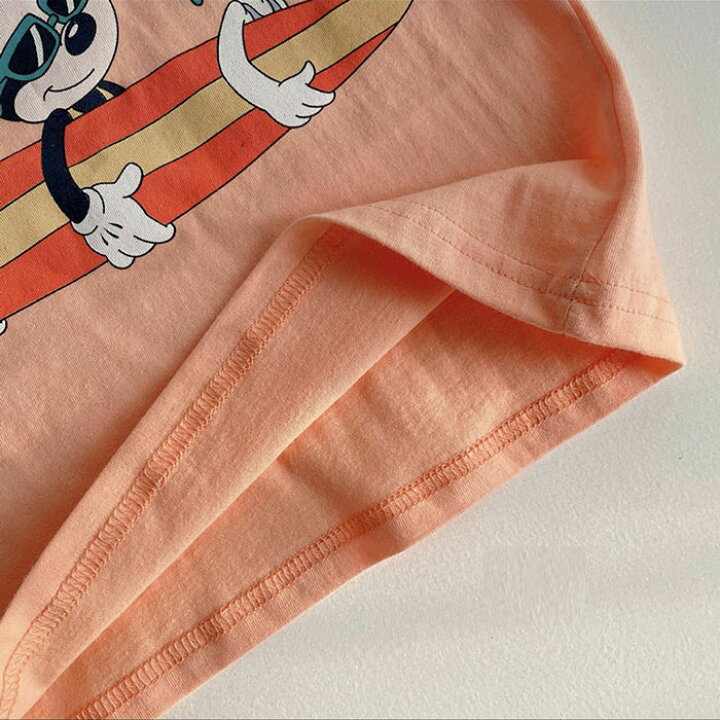 楽天市場】韓国子供服 半袖Tシャツ MICKEY ミッキーマウス グーフィー 