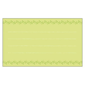 名刺サイズ メッセージカード デザインメッセージカードミニ（100枚パック）［DMM-060-CB］