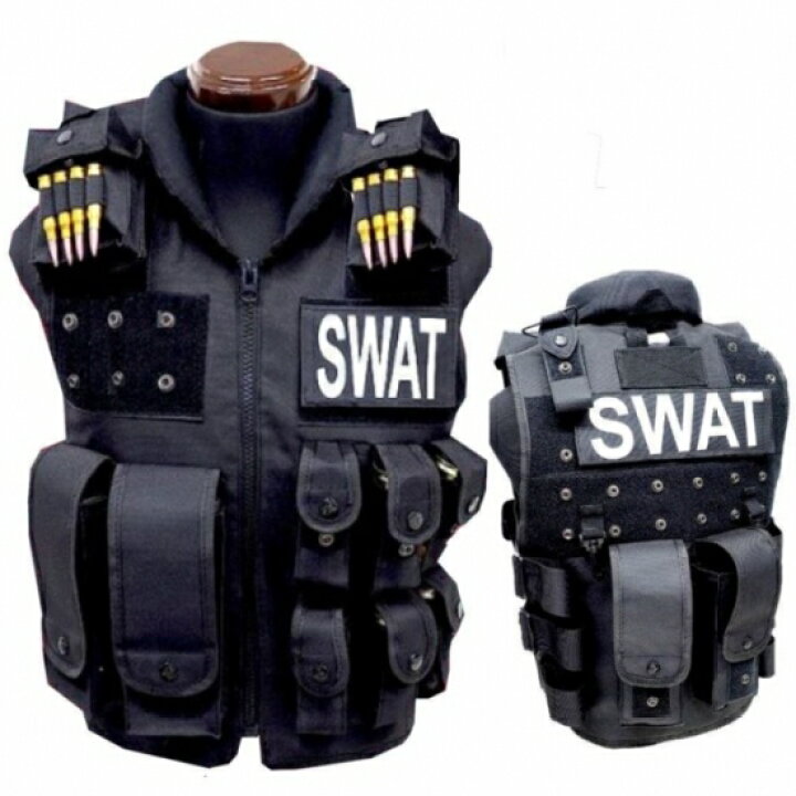楽天市場】【あす楽翌日配達対応】SWAT コスプレ SWAT ベスト USJ 