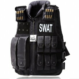 【あす楽翌日配達対応】SWAT コスプレ SWAT ベスト USJ コスプレ ホラーナイト タクティカルベスト