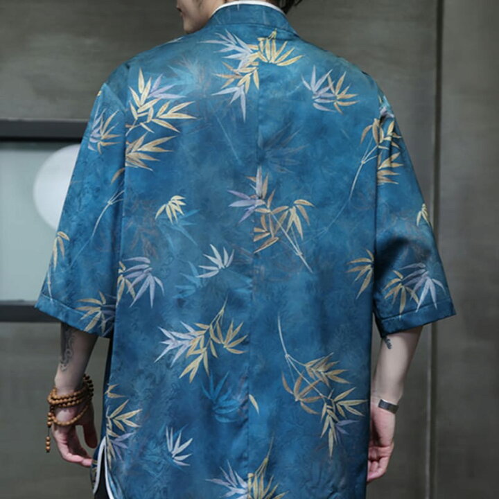 楽天市場】チャイナ服 カジュアル チャイナシャツ チャイナ羽織 