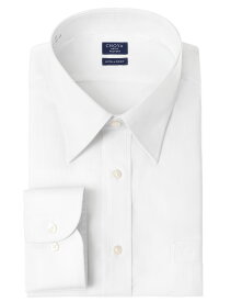 CHOYA SHIRT FACTORY 日清紡アポロコット 長袖 ワイシャツ 形態安定加工 レギュラーカラー 白 ホワイト 白ドビーストライプ 綿：100% キングサイズ(cfd970-200)