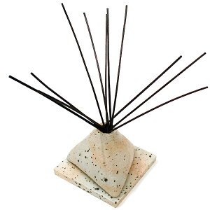 シガラキ・ポーセレンボトル・ベースセット テトラ 『白御影』(オリジナルリードスティック付) 送料無料 プレゼント 父の日