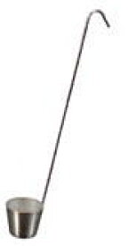 送料無料クロパケ カンロ杓子 18-8 小 14cc ワイヤー柄 かき氷道具 蜜かけ