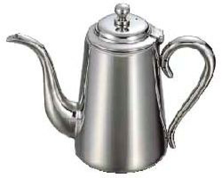 楽天市場】送料無料 ユキワ 18-8 M型 コーヒーポット 7人用 1000ml 