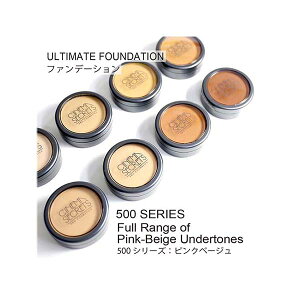 �t�@���f�[�V���� 500�V���[�Y �s���N�x�[�W��/Ultimate Foundation 500SERIS Full Range of Pink-Beige �@Undertones�@PS500