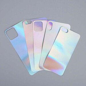 【メール便送料無料】クリアケースを着せ替えられる!!スマホとクリアケースで挟めばシルバーカラーへ着せ替えOK!【2枚入り】iPhone7/8,7/8Plus,iPhoneX/Xs,iPhoneXR,iPhoneXS Max,iPhone11,11Pro,11Pro Max 対