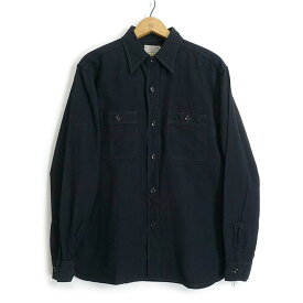 バズリクソンズ BuzzRickson's [BR29143] WILLIAM GIBSON COLLECTION ブラック シャンブレー ワークシャツ BLACK CHAMBRAY WORK SHIRTS