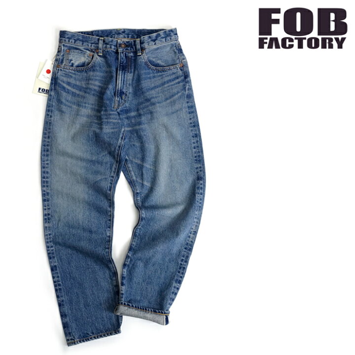楽天市場】FOBファクトリー [F160] セルヴィッチ66デニム 5P SELVEDGE 