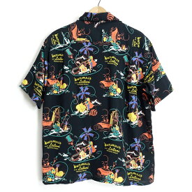 サンサーフ SunSurf [SS38926] 2023年モデル スペシャルエディション 半袖 アロハシャツ S/S HAWAIIAN SHIRT"ELSIE'S NEW WORLD" WATUMULL'S LEILANI