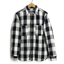 ウエアハウス WAREHOUSE [23-3104A] 長袖 フランネルシャツ(A柄) FLANNEL SHIRTS 日本製