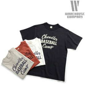 ウエアハウス WAREHOUSE [4601CD] 半袖 Tシャツ "CHANDLER" 日本製