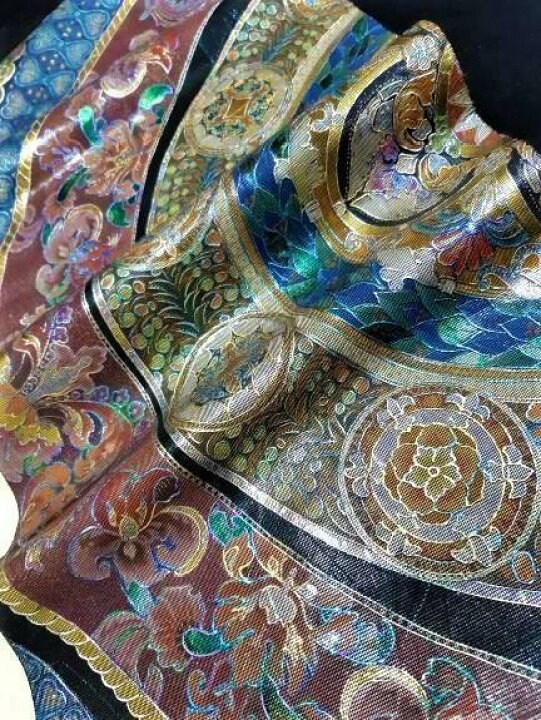 楽天市場】袋帯 藤林徳扇 螺鈿 名品 創業三百余年！12代藤林徳扇 螺鈿  