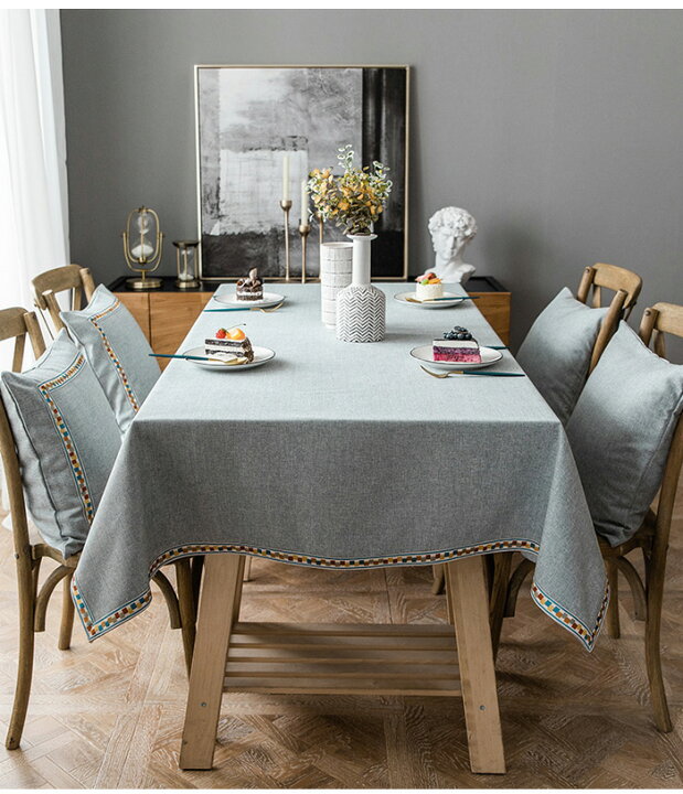 市場 送料無料 長方形 おしゃれ 耐久性 葉 高密度 机カバー 北欧 植物 綿麻 テーブルカバー 食卓カバー 正方形 テーブルマット テーブルクロス