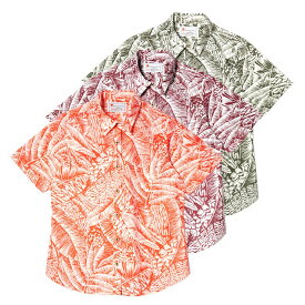 かりゆしウェア レディース レディースレギュラーシャツ（021） 全6色 半袖/JL0102136