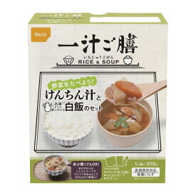 【送料無料】尾西食品 一汁ご膳けんちん汁 プレゼント ギフト 贈り物 贈答品 父の日 ココアルデ 【単品配送】 3037 C5022049