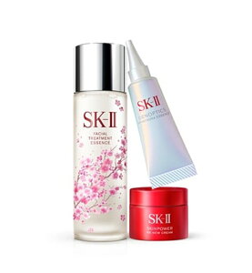 �y�������K�i�z�y���ʌ���zSK-II�@�t�F�C�V�����@�g���[�g�����g�G�b�Z���X�@2026�N���f�U�C������{�g���@75ml���i���e�t10ml & �N���[��15g�j�t�� + ���f�U�C�����b�s���O�o�b�O�i�C�Ӂj��