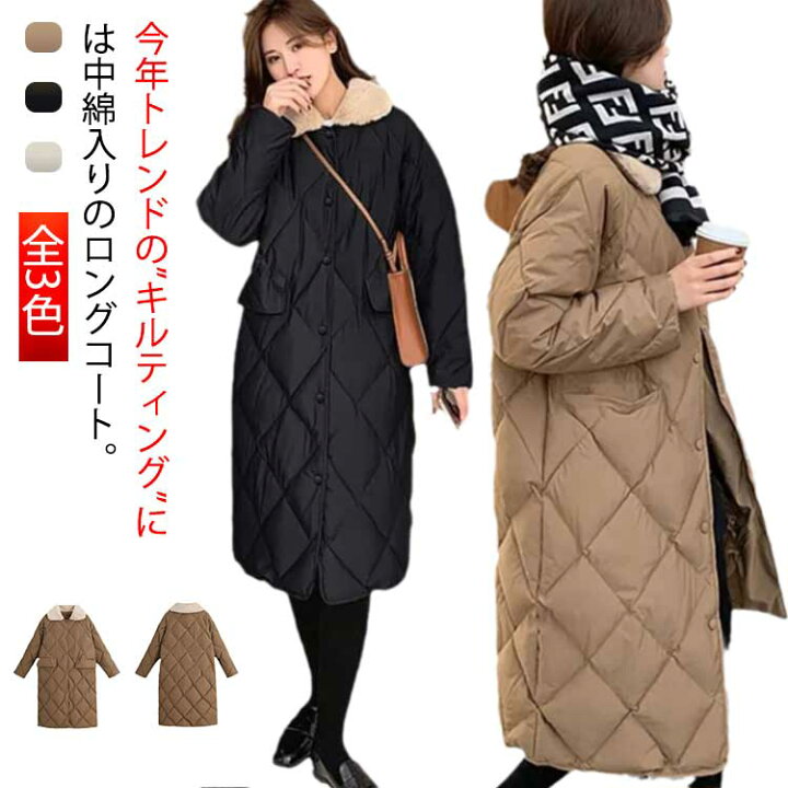 楽天市場】コート アウター レディース キルティングコート 中綿  