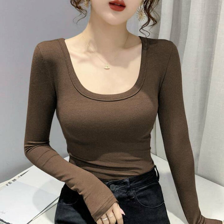 楽天市場】ティーシャツ カットソー Tシャツ レディース 長袖シャツ 