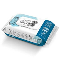 【楽天1位】 【M-PETS】エムペッツ　抗菌ペットクリーニングワイプ　＜犬・猫用＞ (80枚入り)