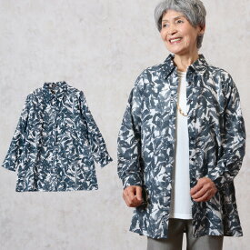 楽天市場 シニアファッション 80代 チュニックの通販