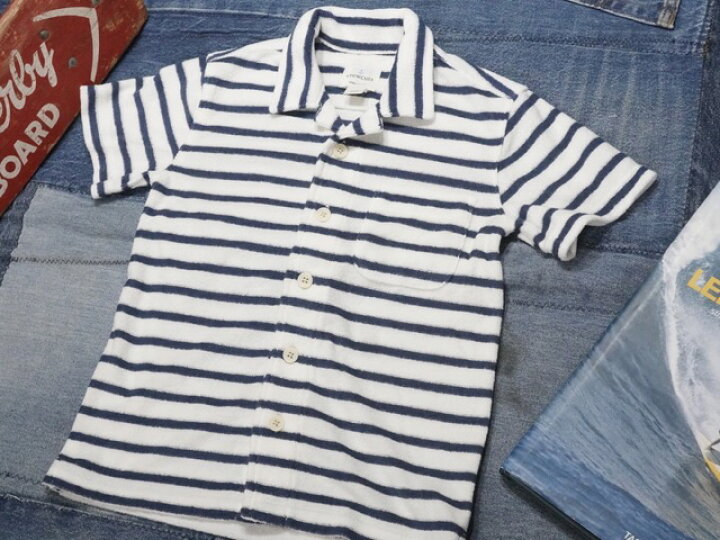 楽天市場】J CREW KIDS TOWEL TERRY HARBOR SHIRT / ジェイクルー 