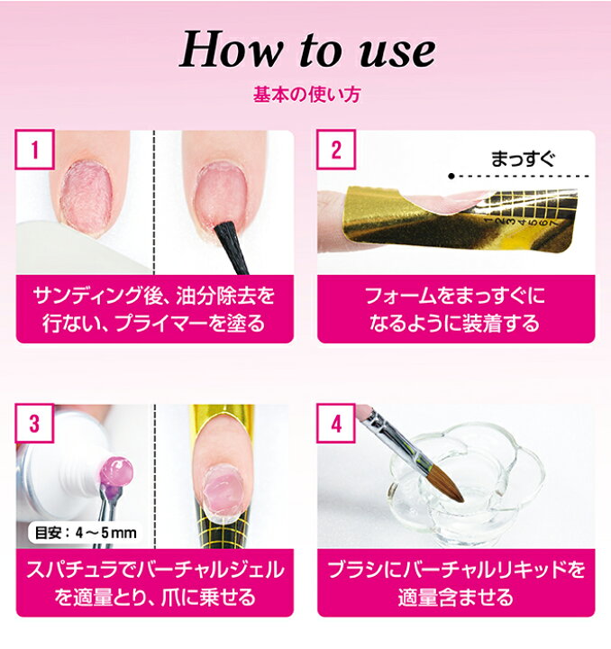 楽天市場 5のつく日 ジェルネイル セルフ バーチャルジェル 02 クリア スカルプ 初心者でも簡単 長くてキレイな美爪 美容コスメ雑貨 Connect