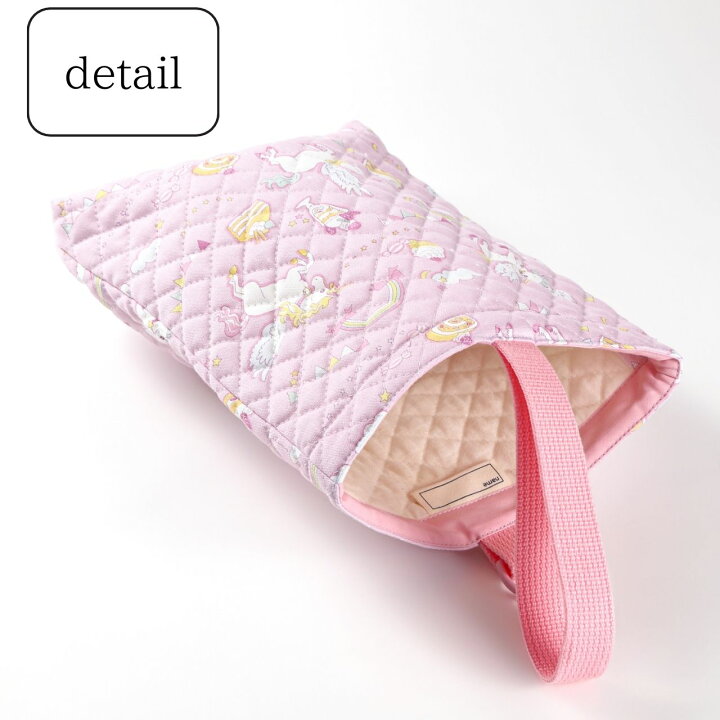 楽天市場】上履き入れ 女の子 ユニコーン パープル シューズバッグ  