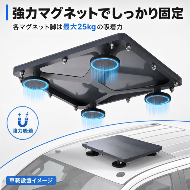 楽天市場】Starlink Mini用マグネット式車載用マウントキット スター