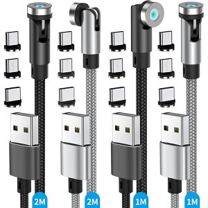 540°]3in1C[dpP[u }Olbg}[dP[u Micro USBAType-CACgjOΉ Ps[q Lp  LEDCgt iCґg For i0S Android USB Magnetic Charging Cable Cosmic3C