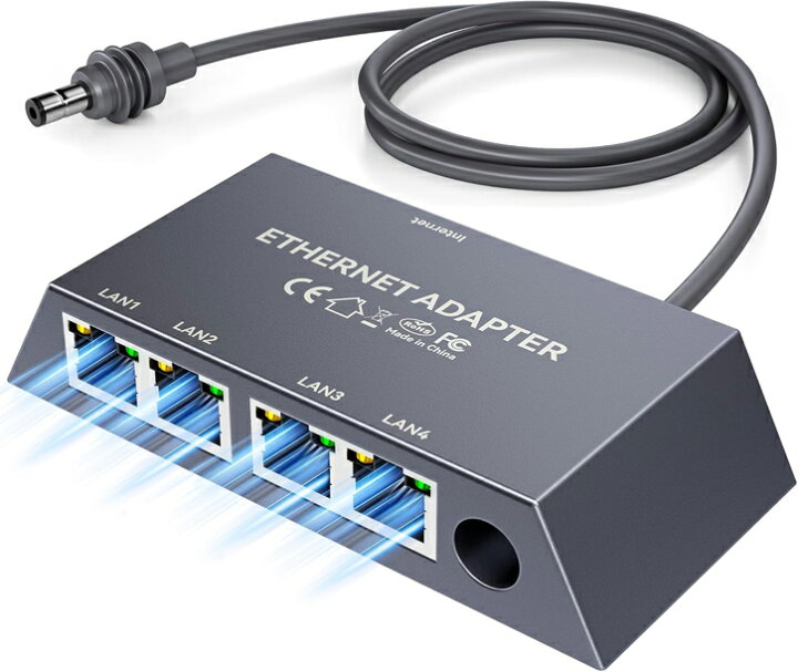 楽天市場】Starlink Gen3/Mini用4出力イーサネット有線接続用 