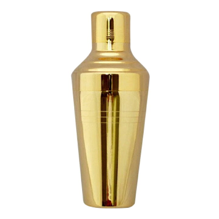 楽天市場】ユキワ UK バロン カクテルシェーカー A 510ml 金メッキ（G 