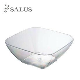 サラダボール fun 角（247510）ガラス製の使いやすいボウル メタクリルスチレン