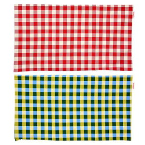 枕カバー枕まくらカバー50×90cm50×90cmサイズファスナー式チェック綿100%ぶつぬいロック仕上げまくらカバー
