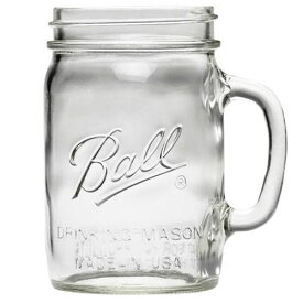 ボールメイソンジャー ワイドマウス ドリンキング マグ 710ml / Ball Mason Jar Drinking Mug Wide Mouth 24oz