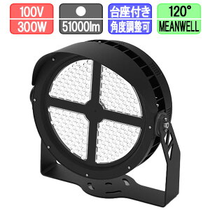 yzVp LED ⓔ 300W t 51000lm 5000K MEANWELL ̌^d  px ^ꃉCg Ɩ ubN