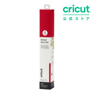 �y�������K�i�zCricut �X�}�[�g�A�C���� �]�ʃV�[�g / ���b�h / 33cm x 90cm / Smart Iron-on �yExplore 5 / Maker 3 �Ή��z