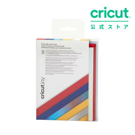 【国内正規品】Cricut Joy用 メッセージカード + 箔押し転写シート (大) / バースデー / 11.4cm x 15.9cm / 8セット / Foil transfer Insert card