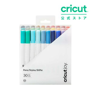 �y�������K�i�zCricut Joy�p �׎��y�� / 0.4mm / �S�F�R���v���[�g�Z�b�g(30�{) / Fine point pens �yJoy / Joy 2 / Joy Xtra �Ή��z